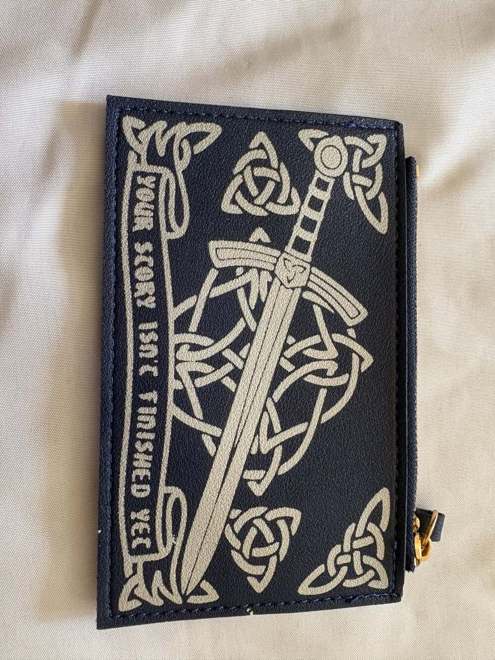 Owlcrate Silver In The Bone Card Holder